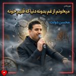 دانلود آهنگ میخونم از غم بدونه دنیا که قلبم خونه از محسن دولت